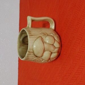 Mushroom cup Vintage 1950s decor